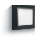 Anna Q LED 3W, 3000K, 190lm, IP65, 230V, anthracite