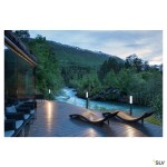 APONI 90 LED venkovní stojací lampa, antracit, 3000K, IP65