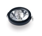 Aria-TR-R/A2 75W G53 AR111, 12V, IP20, schwarz
