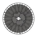 ARKTUR Eco 3 150W 840 24000lm IP65 110°, černá, 0-10V