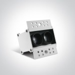 Asti 6W 480lm 3000K 25° Ra85 230V IP20 schwarz
