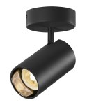 ASTO TUBE, max. 1x10W, bodové svítidlo, černá