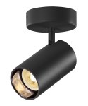 ASTO TUBE, max. 1x10W, bodové svítidlo, černá
