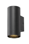 ASTO TUBE, max. 1x10W, nástěnné svítidlo, černá