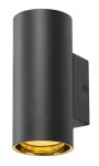 ASTO TUBE, max. 1x10W, nástěnné svítidlo, černá