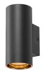 ASTO TUBE, max. 1x10W, nástěnné svítidlo, černá