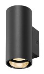 ASTO TUBE, max. 1x10W, nástěnné svítidlo, černá