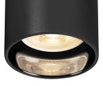 ASTO TUBE, max. 1x10W, nástěnné svítidlo, černá