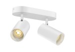 ASTO TUBE, max. 2x10W, bodové svítidlo, bílá