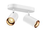 ASTO TUBE, max. 2x10W, bodové svítidlo, bílá