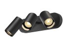 ASTO TUBE, max. 3x10W, bodové svítidlo, černá