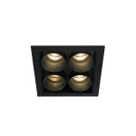 Astor 10W 800lm 3000K 25° Ra85 230V IP20 schwarz