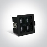 Astor 10W 800lm 3000K 25° Ra85 230V IP20 schwarz