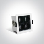 Astor 10W 800lm 3000K 25° Ra85 230V IP20 weiß