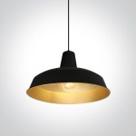 Bela Plano 2, Pendant luminaire, E27, 26W, IP20, black