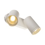 BILAS SPOT DOUBLE, 2x15W LED, 2700K, 25°, matná bílá