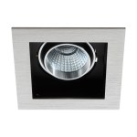 Biscari 1 swivelling 7W 4000K aluminium brushed IP20