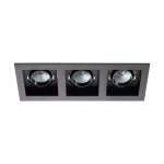 Biscari 3 swivelling 3 x 7W 2700K black IP20