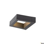 BOOKAT 15W 920 / 990lm ≥80 100-277V 3/4K IP65 anthracite