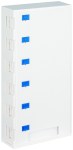 Box na omítku pro 6 keystone,neosazený,173x30x80mm,RAL 9010