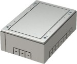 Box pro podlahovou krabici RB 7M, 273x182,5x83-128mm