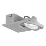 Brea Pro 1flg. 9W 4000K silver IP20