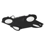 Brea Pro 4flg. 4x 9W 3000K black IP20