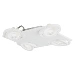 Brea Pro 4flg. 4x 9W 4000K white IP20