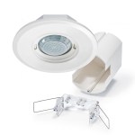 Č. přítom. FLAT strop. zap., 360°, Ø8m, kruhové, IP20, bílé