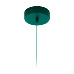 Canopy 1-fold, surface mounted opal green (RAL 6026)