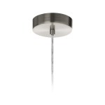 Canopy 1-fold, surface mounted satin