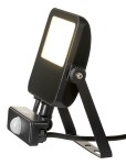 CAPRI LED Basic 30W, 3300lm, 3000K, sensor, IP65, černá