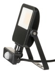 CAPRI LED Basic 30W, 3300lm, 3000K, sensor, IP65, černá