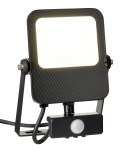 CAPRI LED Basic 50W, 5500lm, 3000K, sensor, IP65, černá