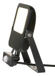 CAPRI LED Basic 50W, 5500lm, 3000K, sensor, IP65, černá