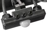 CAPRI LED Basic 50W, 5500lm, 3000K, sensor, IP65, černá