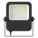 CAPRI LED Basic 50W 830 asymetrická ch.černá