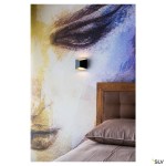CARISO, LED nástěnné svítidlo 2, 7,5W LED, 3000K,černá/mosaz