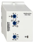 Časové relé multifunkční 12-240V,2P,patice