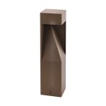 Cattolica 12W 3000K rust-brown powder-coated IP44