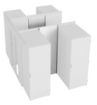 Compensation element W800 RAL7035 lightgrey