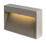 CONCRETO M, 8,5W 350 lm, 3000K, nástěnné svítidlo, šedá