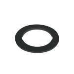 Cover frame round for Bea black