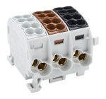 Cu odbočovací svorkovnice 25mm² - 3pólová, izolovaná