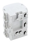 Cu odbočovací svorkovnice 35mm² - 3pólová, izolovaná