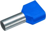 D.dutinka Cu 2x 2,5/13mm,modrá