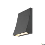 DELWA WIDE LED3000K,100°,black,IP44