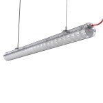 DEVO LOFT LED 1245 24W 3750lm 840 PC Raster IP20, červený k.