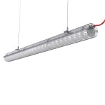 DEVO LOFT LED 1245 32W 4150lm 827 PC Raster IP20, červený ka