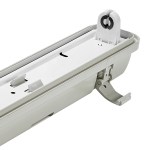 Dewy IP65 pro 1xT8 LED trubici 1500 mm PC/PC